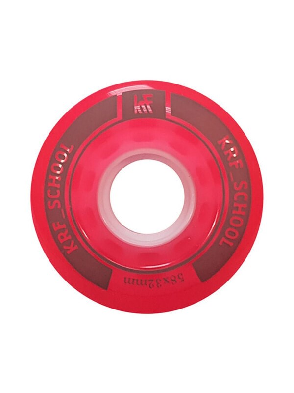 Колеса для скейтборда KRF School Alu для фигурного катания Red 8425948851439 50763609