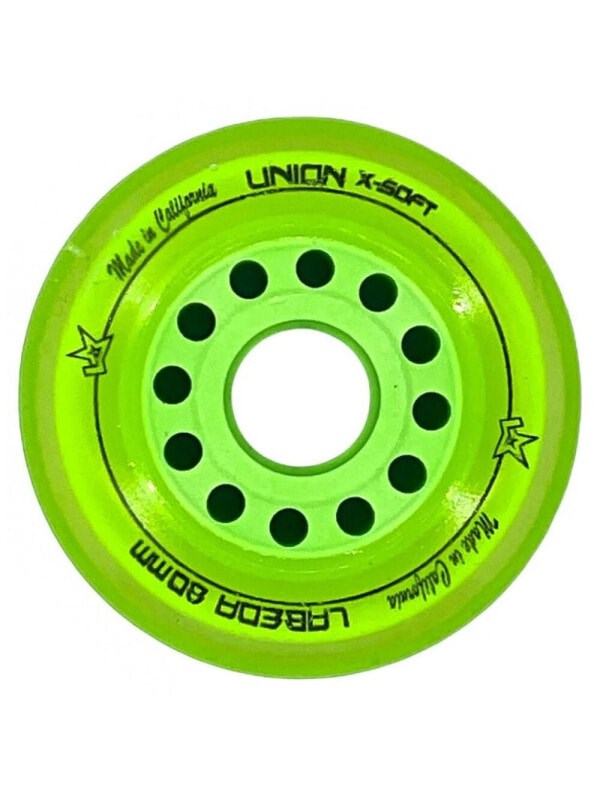 Колеса для роликовых коньков Labeda Union X-Soft 76mm 45171085