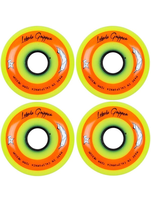 Колеса роликовые Labeda Gripper Medium для роллер-хокея 0742091213340 43144462