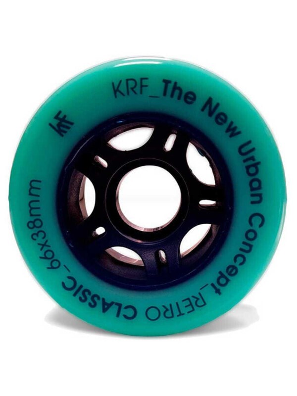 Колеса для скейта KRF Ретро синего цвета 66x38 мм 43143012