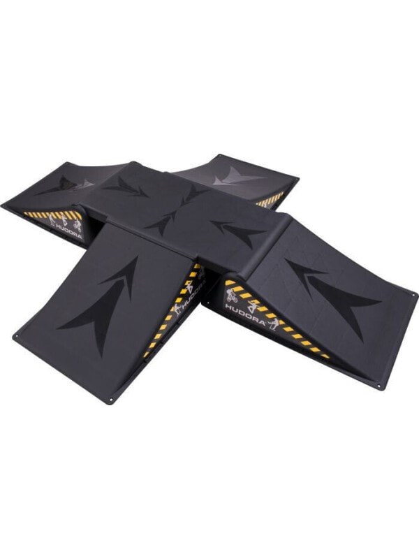 Рампы для скейтбордов черные Hudora 4005998128589 65655007