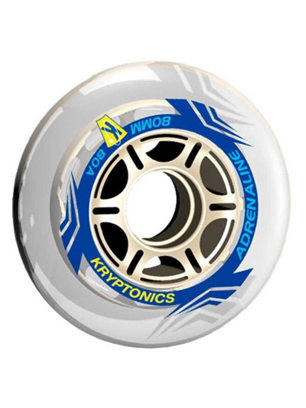 Колеса для роликовых коньков Kryptonics Adrenaline 80 мм 82A 50763635