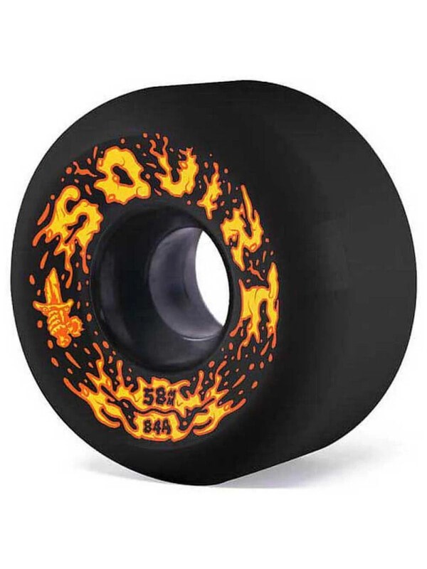 Колеса для скейтборда CRUZADE черные 58mm 84a 63326127