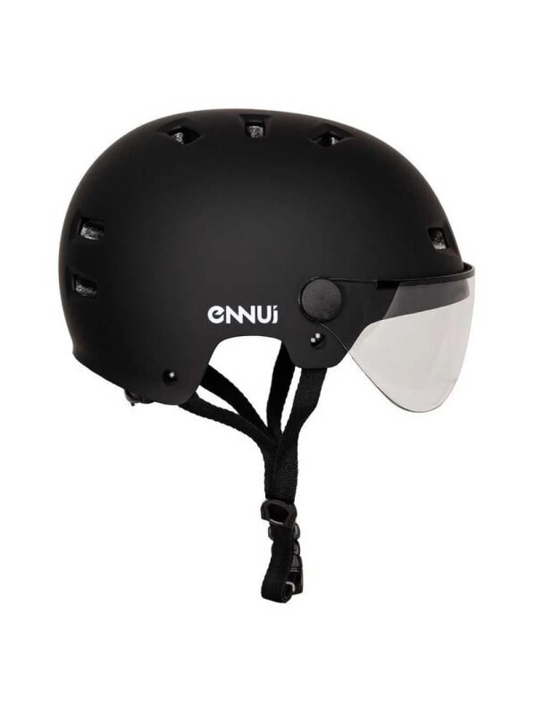 Шлем защитный для роллер дерби черный Ennui 4040333597736 63326763