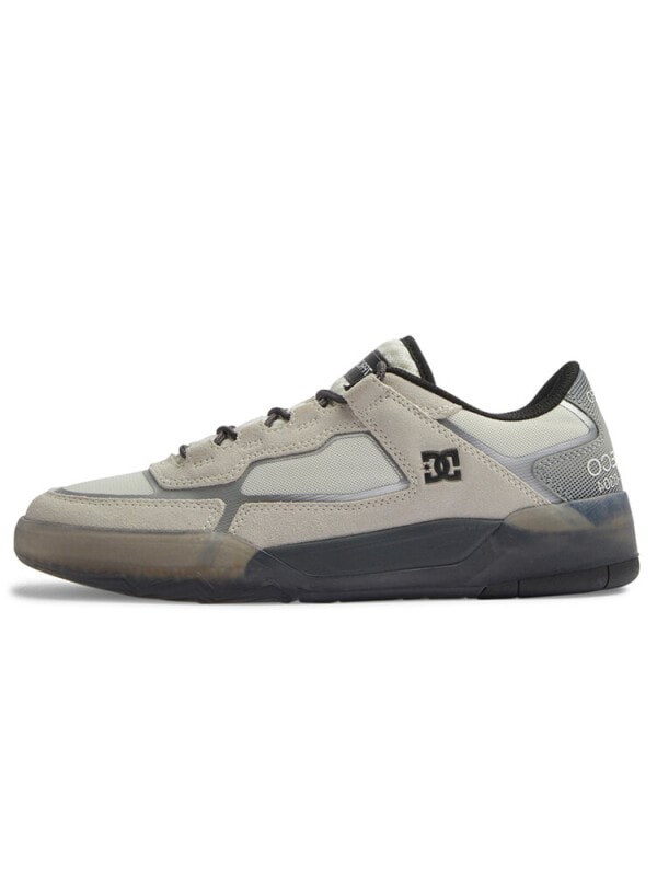 DC Shoes Metric Slip Resistant Abrasion Resistant Low top Skateboard Shoes Men's Gray 70119079