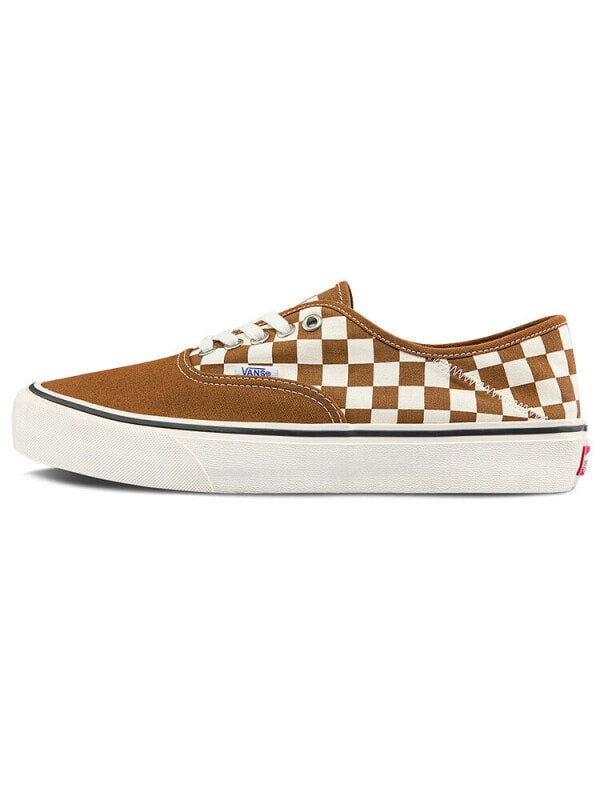 Vans Authentic Low Tops Casual Skateboarding Shoes Unisex Brown White 59979436