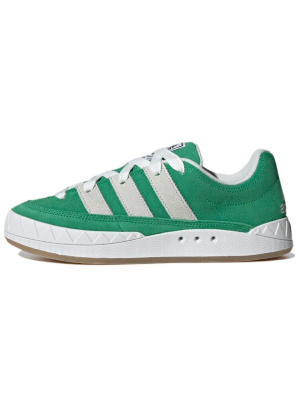 Adidas Originals Adimatic Skateboard Shoes Unisex Low Top Green/Light Gray 59813350