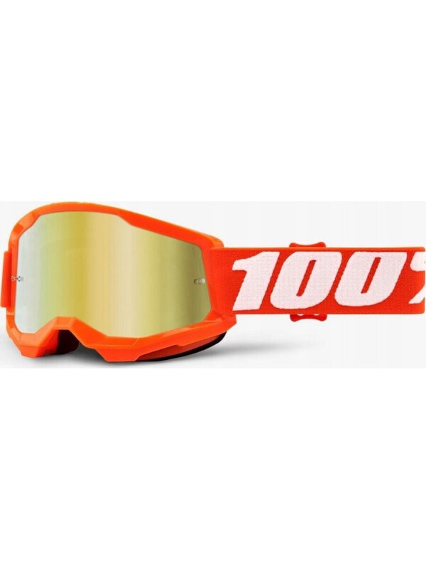 Очки молодежные для мотокросса 100% Strata 2 Junior Orange 841269168397 60484044