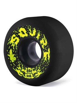 Колеса скейтборда CRUZADE Squirt 56 мм 84а черные 63326126