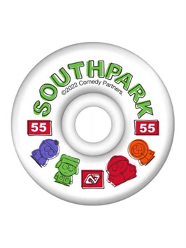 Ролики для скейтборда HYDROPONIC South Park 55 mm 64851713