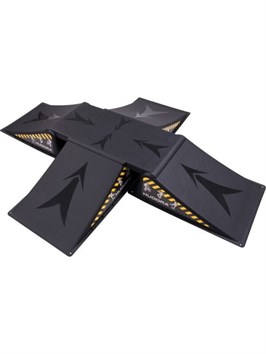 Рампы для скейтбордов черные Hudora 4005998128589 65655007