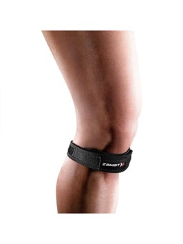 Косыночная коленка поддерживающая черная мужская Zamst JK Band 63220664