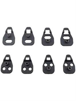 Подушечки для ботинок универсальные черные Nidecker Exokush-Einsatzkapseln Set 2025 63457103