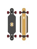 LONG ISLAND Drop-Through-Longboard 36.95´´x9.25´´ 63502544