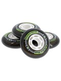 Колеса для скейтбордов черные и зеленые HYPER WHEELS 0790782066171 43138906