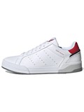 Adidas Originals Court Tourino Slip-Resistant Cushioning Wear-Resistant Low-Top Skateboard Shoes Unisex White Red 60101341