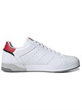Adidas Originals Court Tourino Slip-Resistant Cushioning Wear-Resistant Low-Top Skateboard Shoes Unisex White Red 60101341