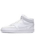 Nike Court Vision Mid Triple White Женские кроссовки 59967282