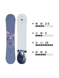 Сноуборд женский для фристайла Burton Yeasayer 60933565