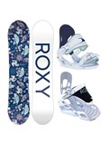 Сноуборд для юниоров унисекс ROXY SNOWBOARDS Poppy Package 62349363