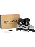 Rolki Spokey ShapeZ agresywne regulowane szare r. 42-43 55620306